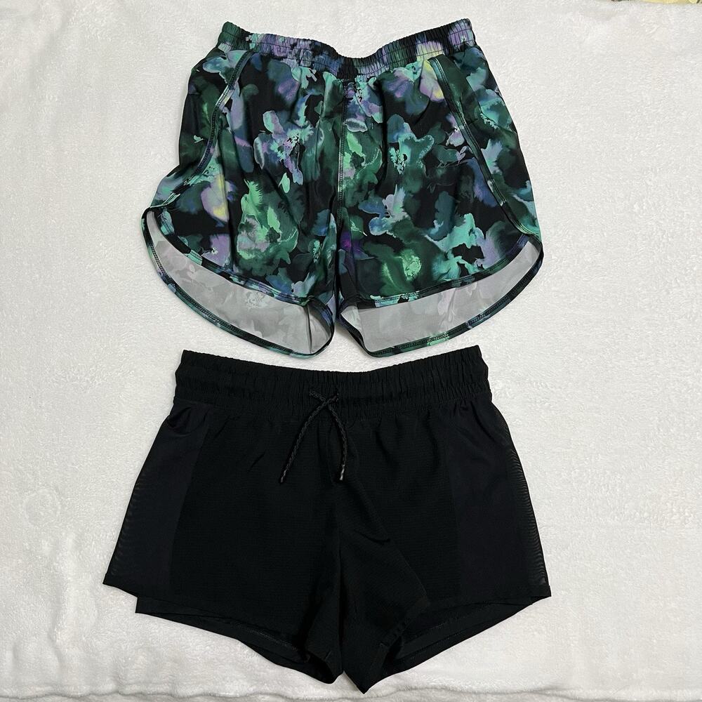 All In Motion Girls High Rise Lined Athletic Shorts XL(14-16) Multicolor Lot 2